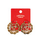 "Chicago Girls" Bamboo Hoops (GOLD)